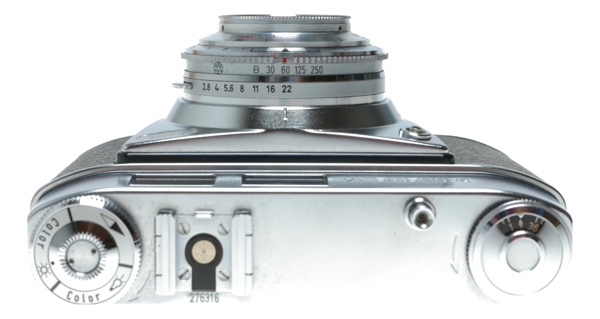 Kodak Retinette JA Vintage Film Camera with Schneider-Kreuznach Reomar 45mm f/2.8 Lens and Prontor 250S Shutter - View 7