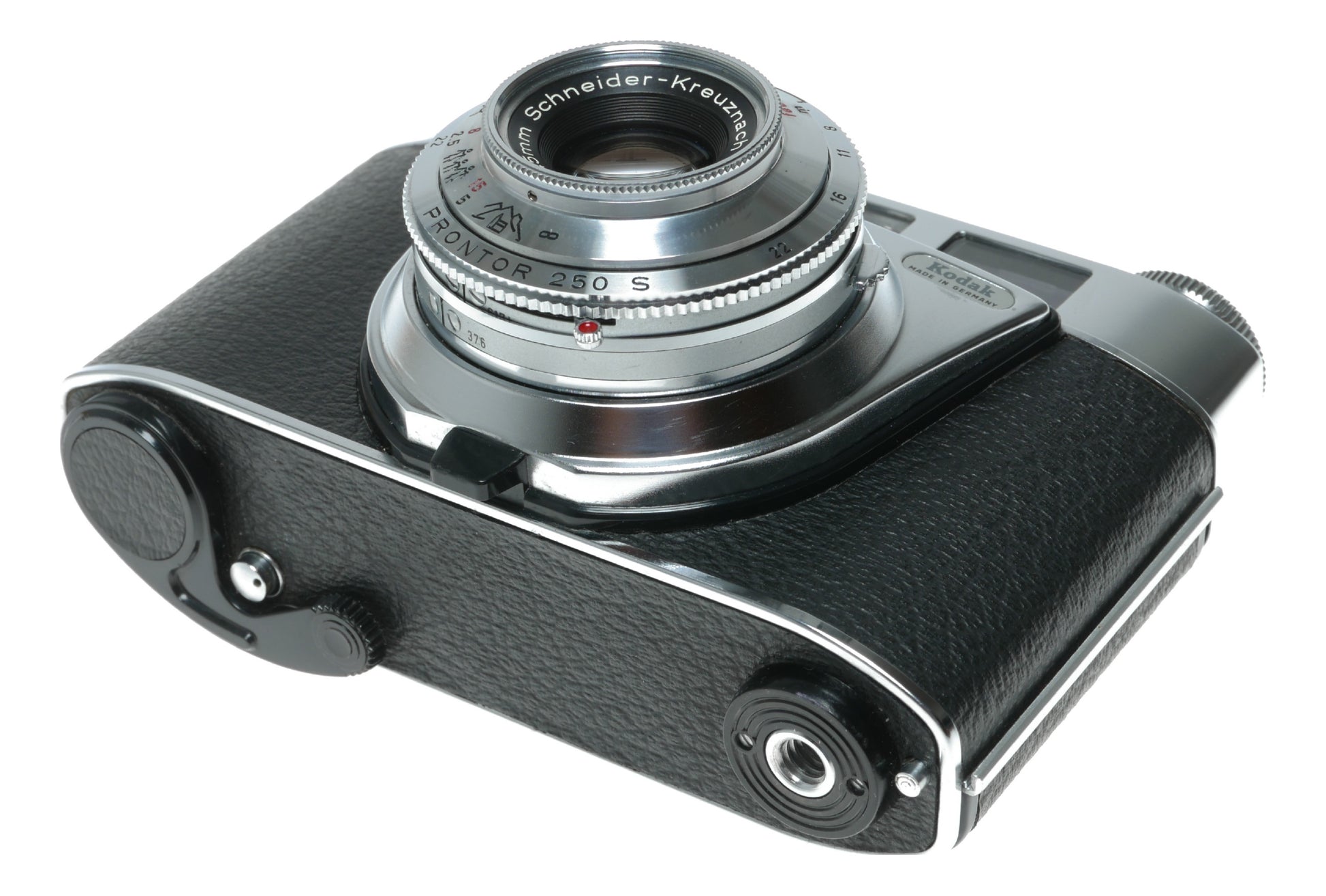 Kodak Retinette JA Vintage Film Camera with Schneider-Kreuznach Reomar 45mm f/2.8 Lens and Prontor 250S Shutter - View 11