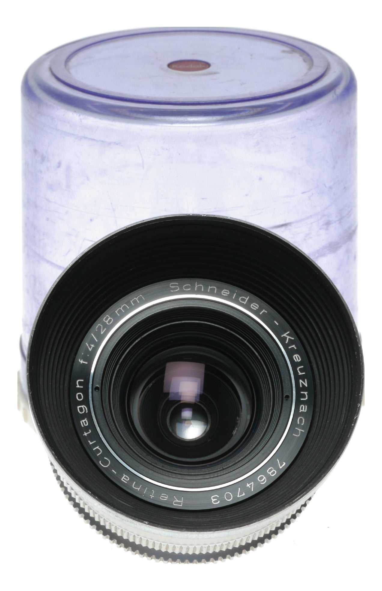 Kodak Retina-Curtagon 28mm f/4 Vintage Lens with Schneider-Kreuznach Optics and Compur Shutter - View 2