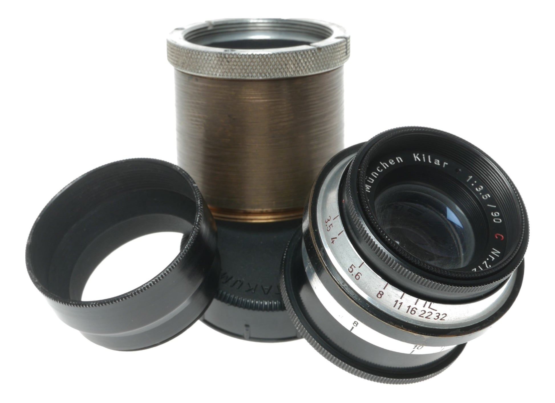 Heinz Kilfitt München Kilar 90mm f/3.5 Vintage Camera Lens