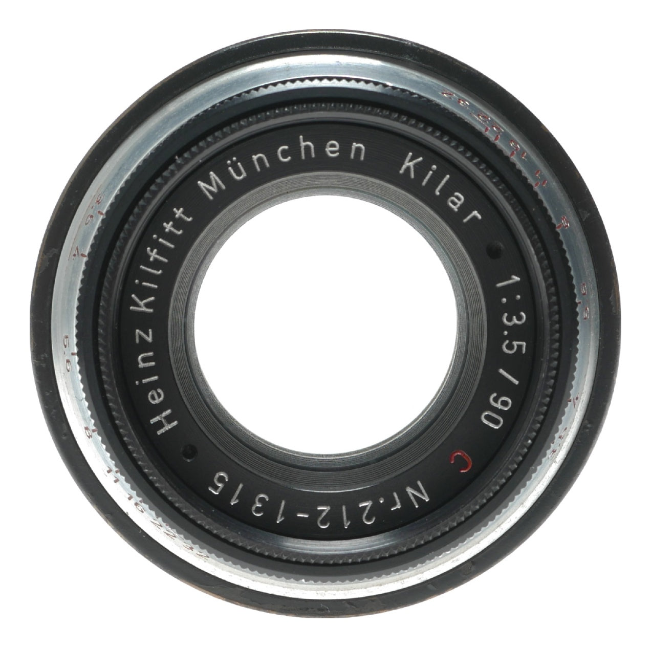 Heinz Kilfitt München Kilar 90mm f/3.5 Vintage Camera Lens - View 2