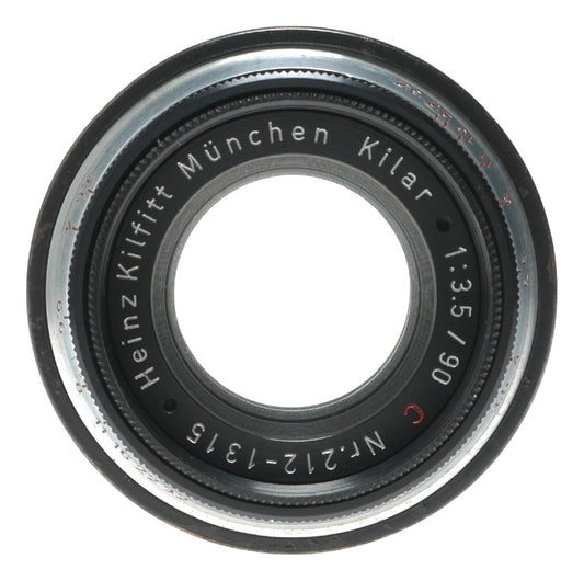 Heinz Kilfitt München Kilar 90mm f/3.5 Vintage Camera Lens - View 2