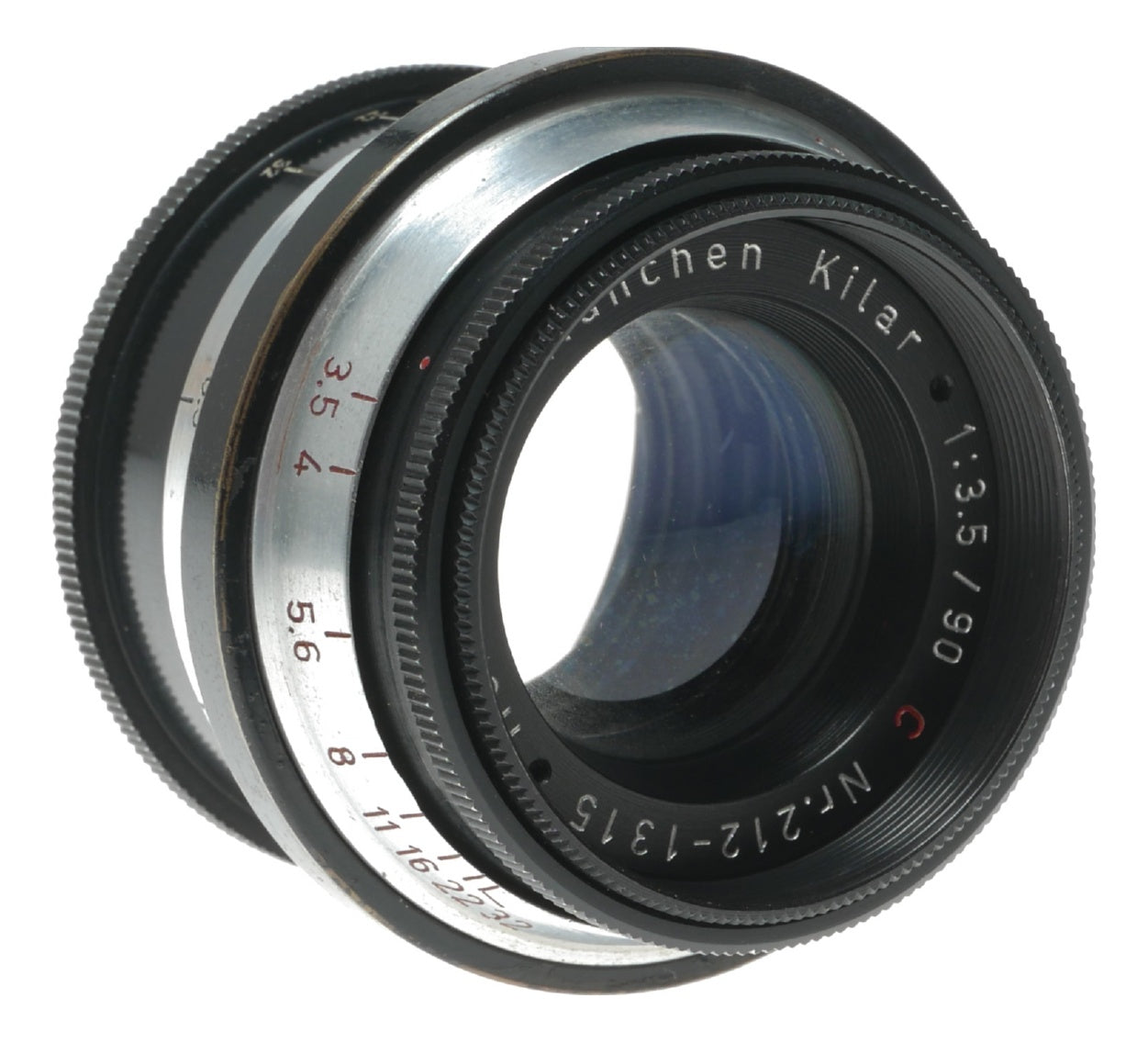 Heinz Kilfitt München Kilar 90mm f/3.5 Vintage Camera Lens - View 5