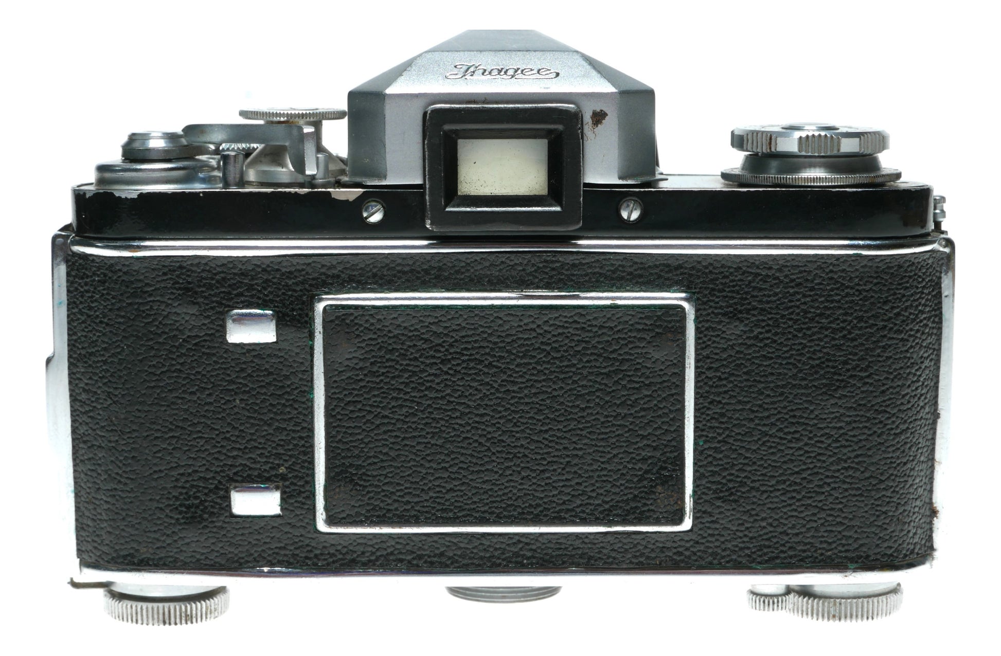 Exakta Varex IIa Vintage SLR Camera with Isco-Gottingen Westron 35mm f/3.5 Lens - View 8