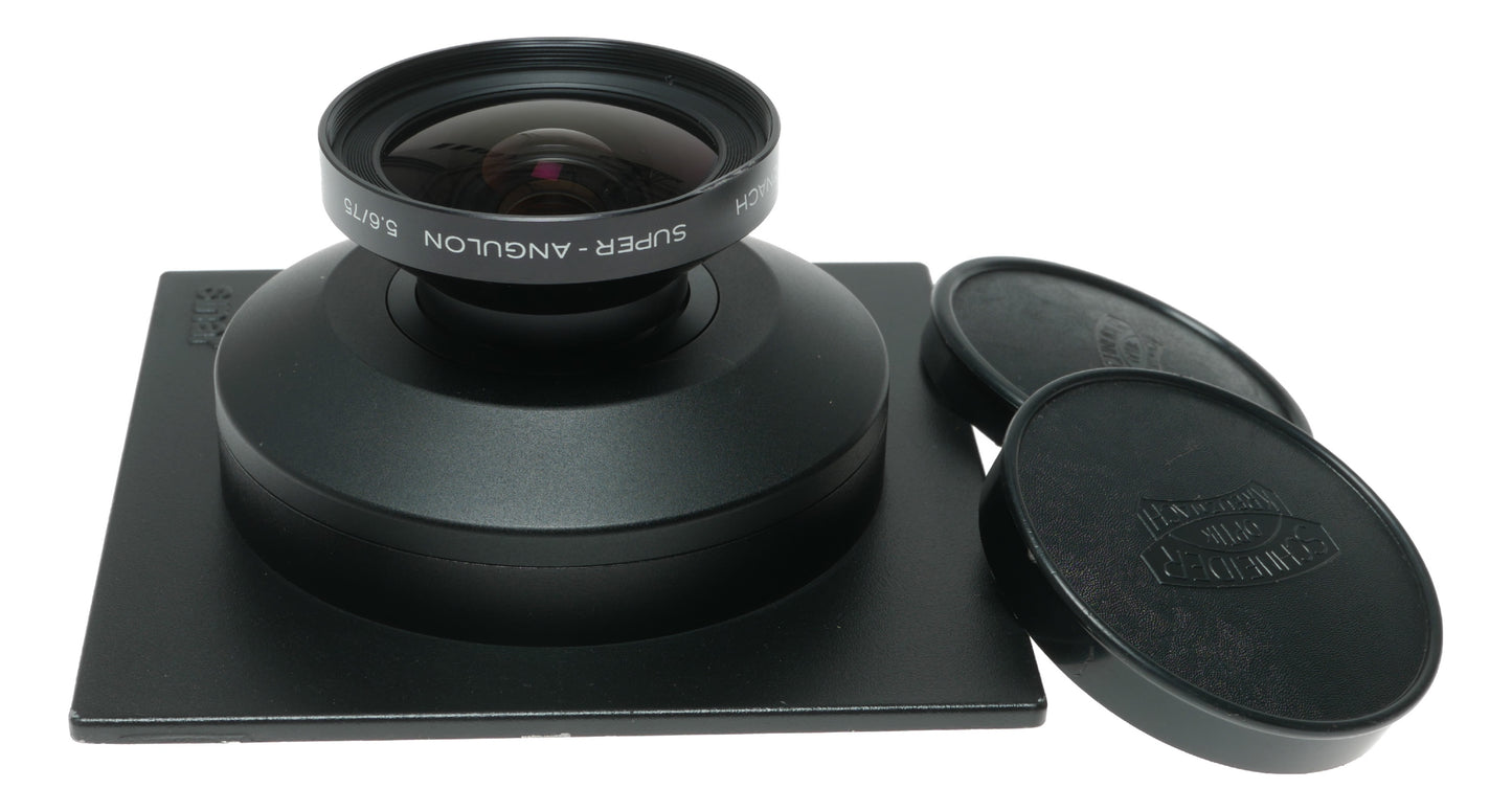 Schneider Kreuznach Super-Angulon 5.6/75mm Multicoat Lens Made in Germany