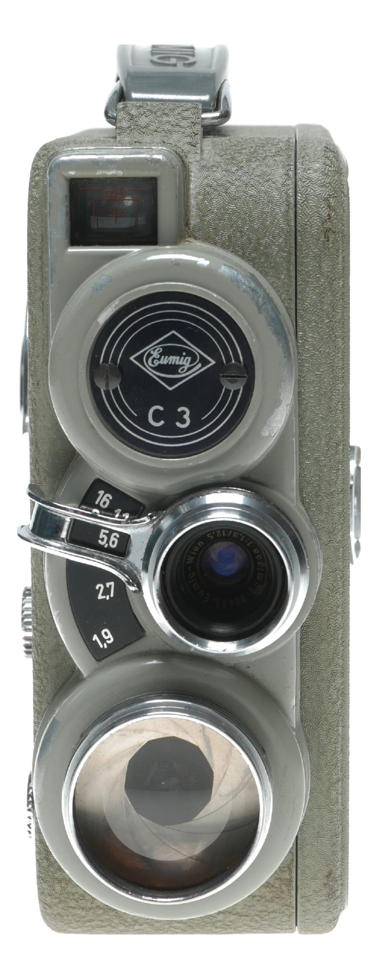 Eumig C3 Vintage 16mm Film Camera - View 2