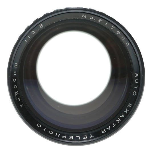 Exakta Auto Telephoto Lens 200mm f/3.5 Vintage Camera Lens Made in Japan - View 4