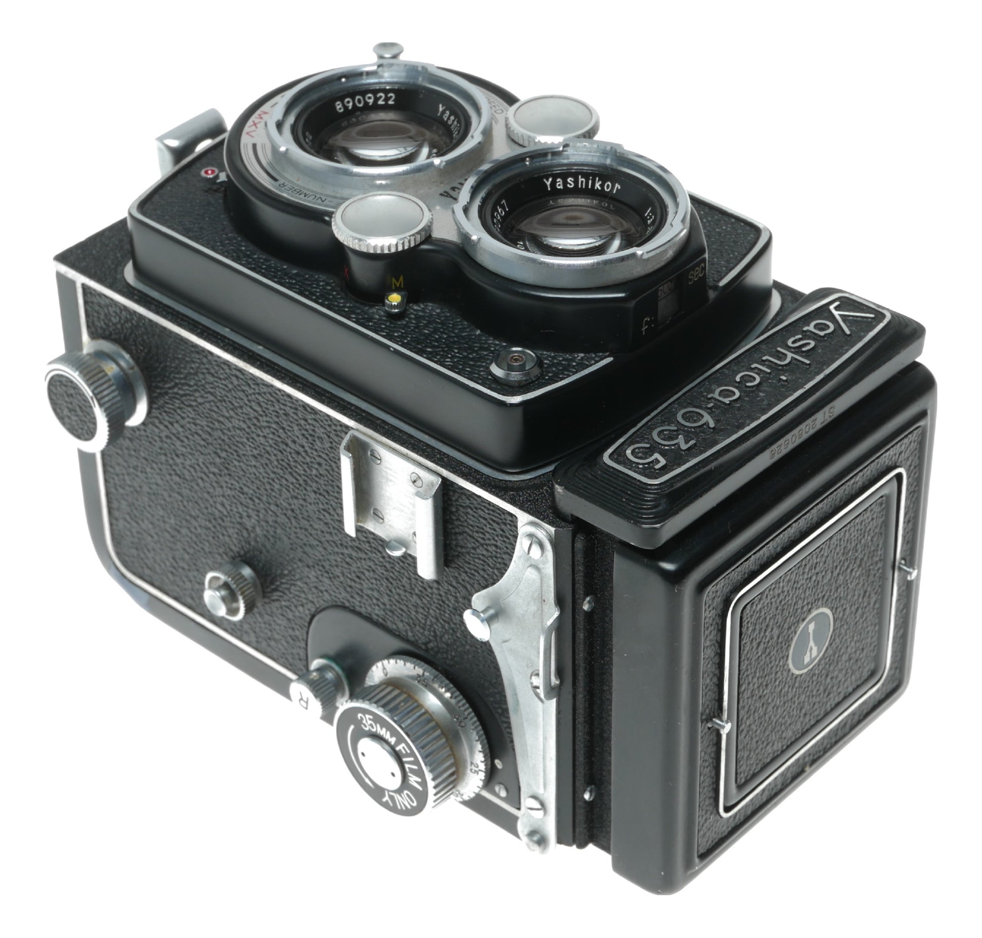 Yashica-635 Vintage TLR Film Camera with Yashinon 80mm f/3.5 Lens - View 2