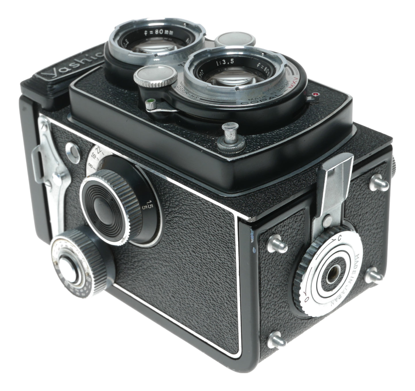 Yashica-635 Vintage TLR Film Camera with Yashinon 80mm f/3.5 Lens - View 5