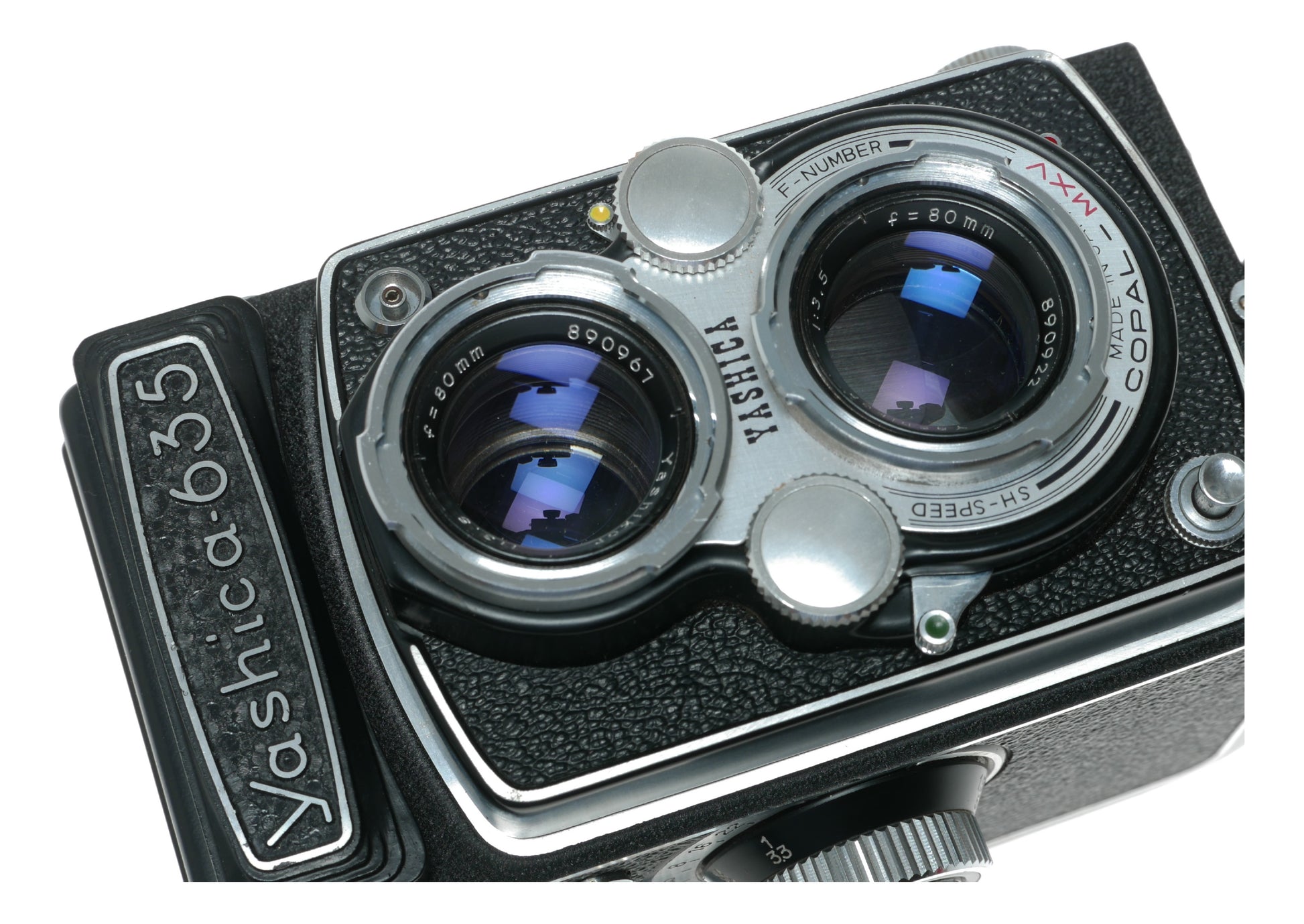 Yashica-635 Vintage TLR Film Camera with Yashinon 80mm f/3.5 Lens - View 7