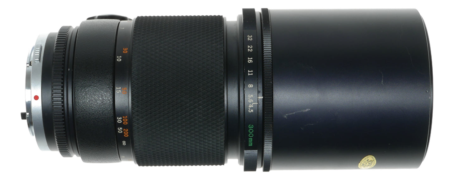 Olympus OM-System Zuiko Auto-T 300mm f/4.5 Telephoto Lens Made in Japan - View 9