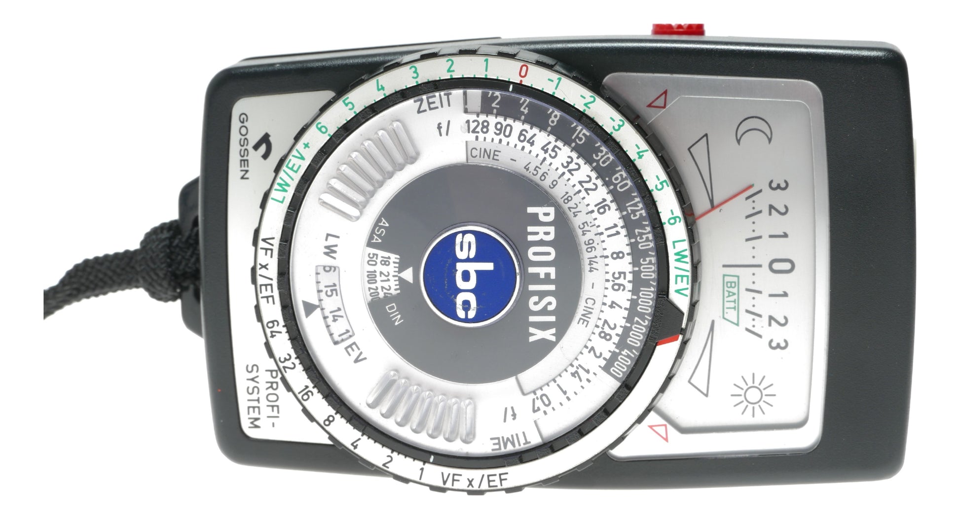 Gossen Profisix Light Meter for Photography with LW/EV Scale and Cine Settings - View 3