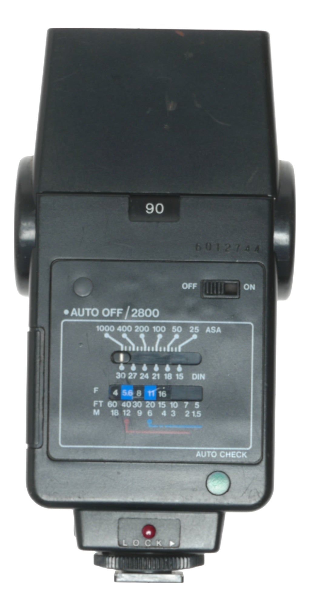 Vivitar Auto Thyristor 2800 Vintage Film Camera with Light Meter and Manual Settings - View 2