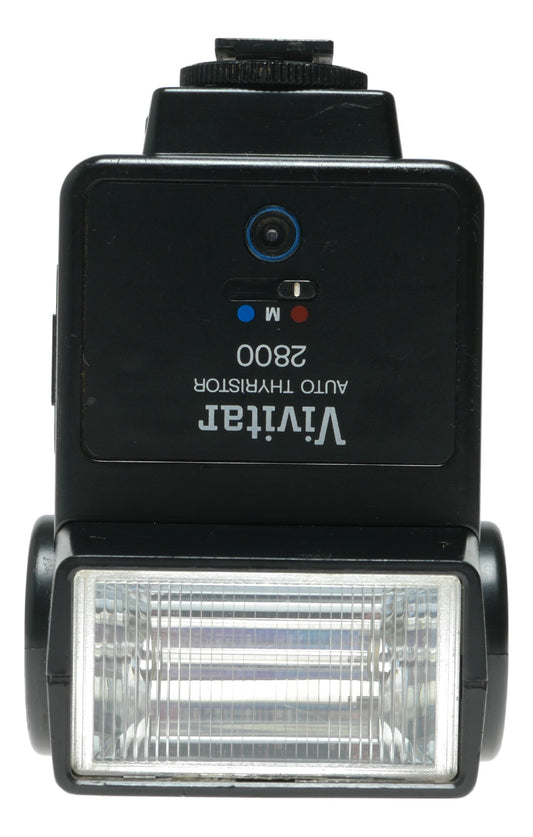 Vivitar Auto Thyristor 2800 Vintage Film Camera with Light Meter and Manual Settings - View 6