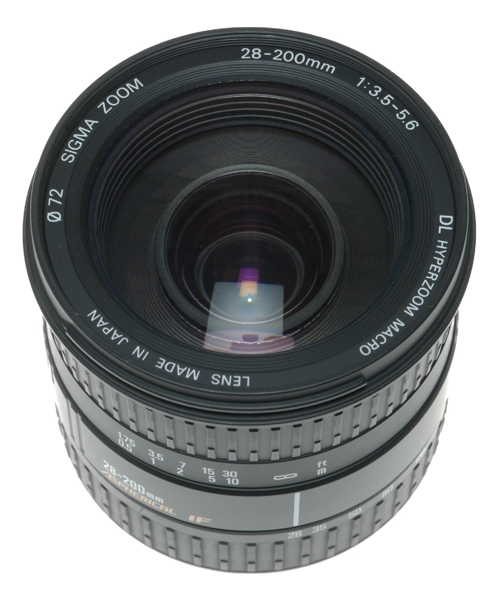 Sigma 28-200mm f/3.5-5.6 DL Hyperzoom Macro Lens, Aspherical IF, Made in Japan - View 10