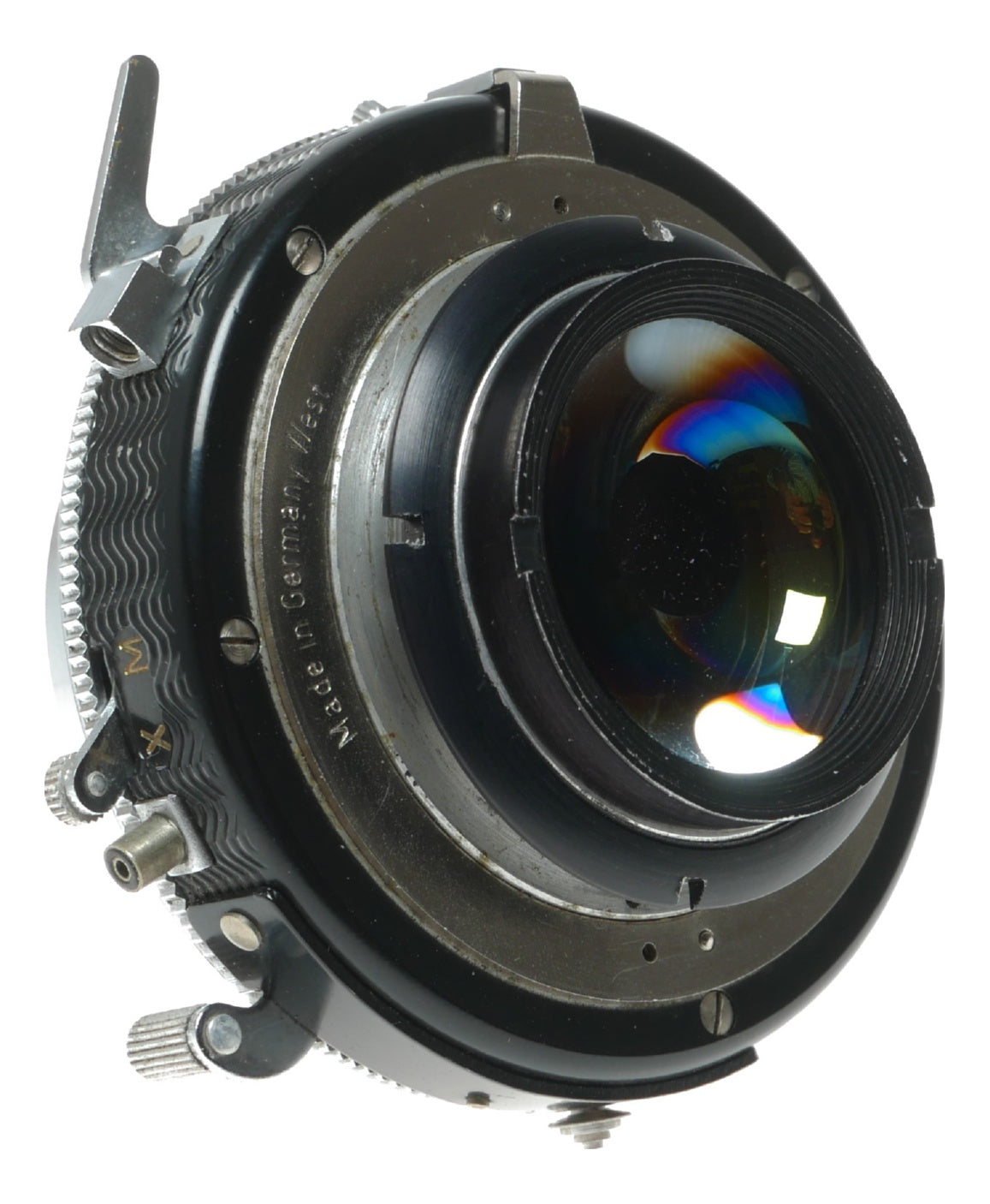 Carl Zeiss Tessar 105mm f/3.5 Vintage Camera Lens for Linhof with Synchro-Compur Shutter - View 8