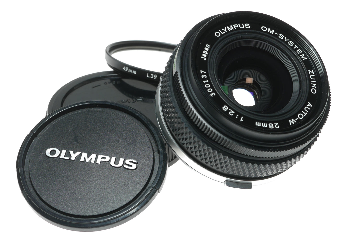 Olympus OM-System Zuiko Auto-W 28mm f/2.8 Vintage Lens from Japan