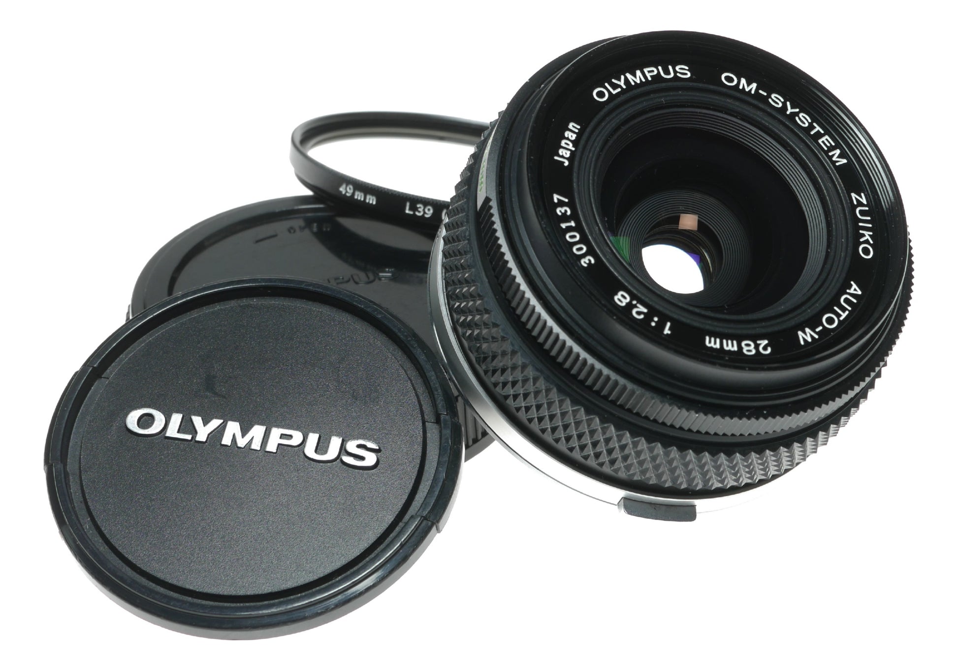 Olympus OM-System Zuiko Auto-W 28mm f/2.8 Vintage Lens from Japan