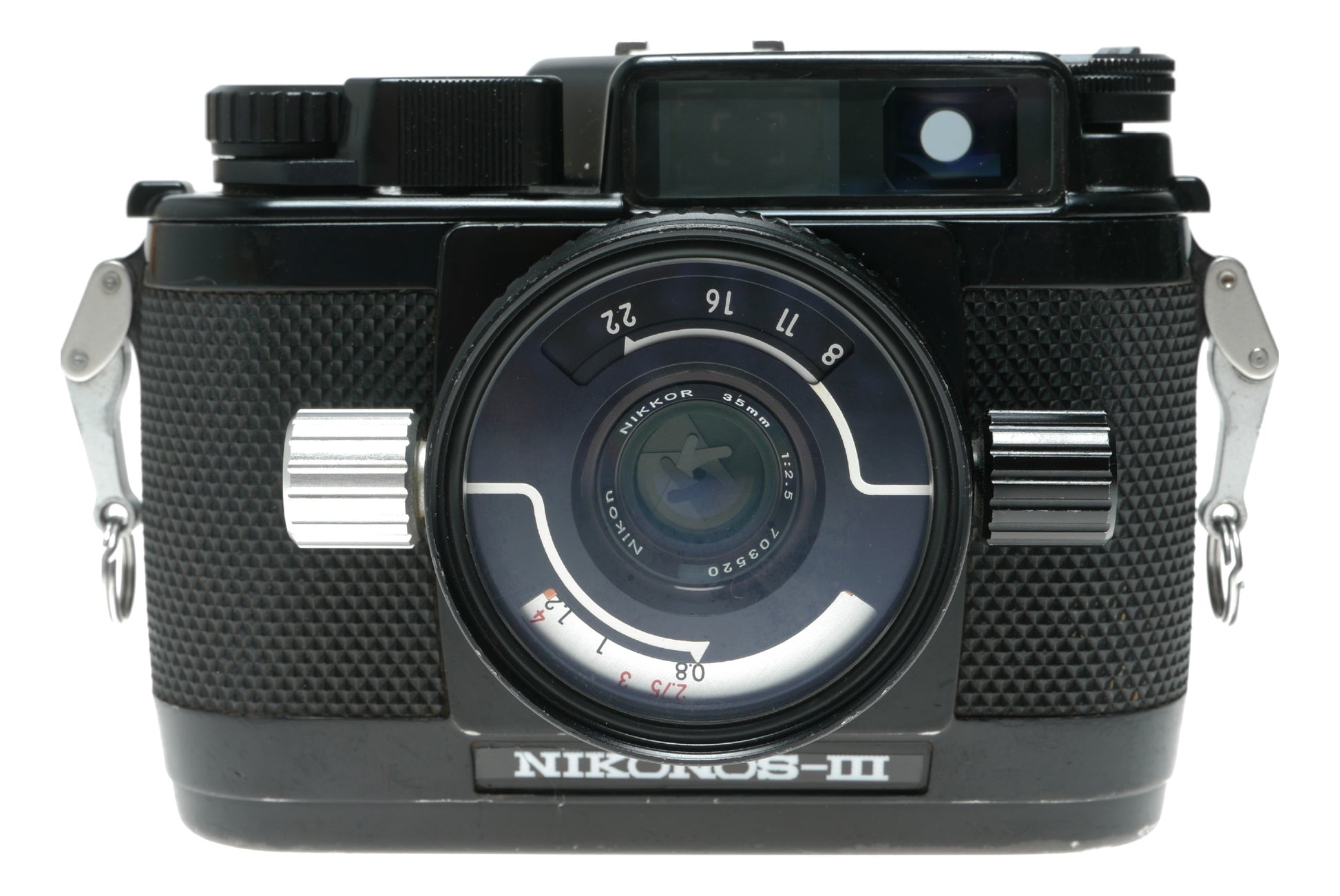Nikon Nikonos-III Vintage Underwater 35mm Film Camera with Nikkor 35mm f/2.8 Lens