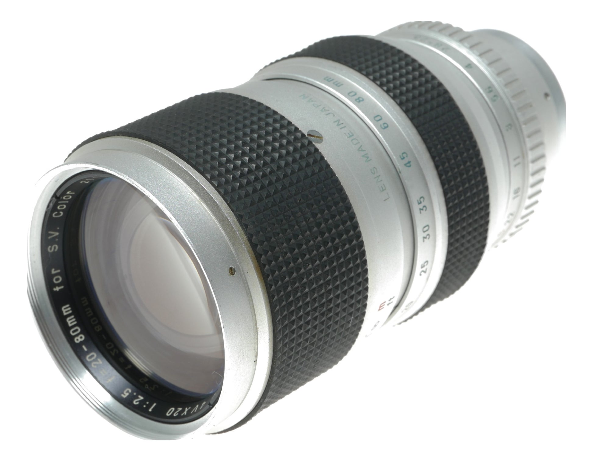 Minolta TV Zoom Rokkor 4X20 Vintage Zoom Lens, 20-80mm f/2.5, Made in Japan - View 2