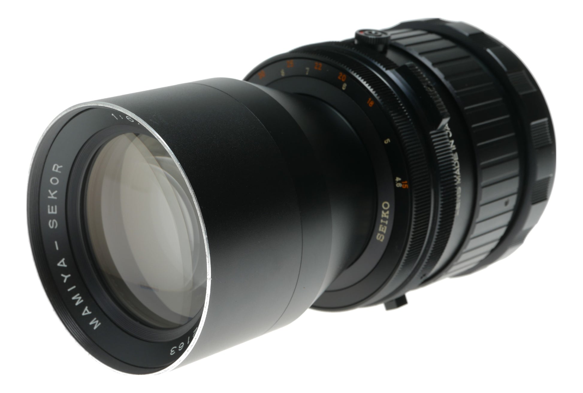 Mamiya-Sekor 360mm f/6.3 Vintage Telephoto Lens Made in Japan - View 5