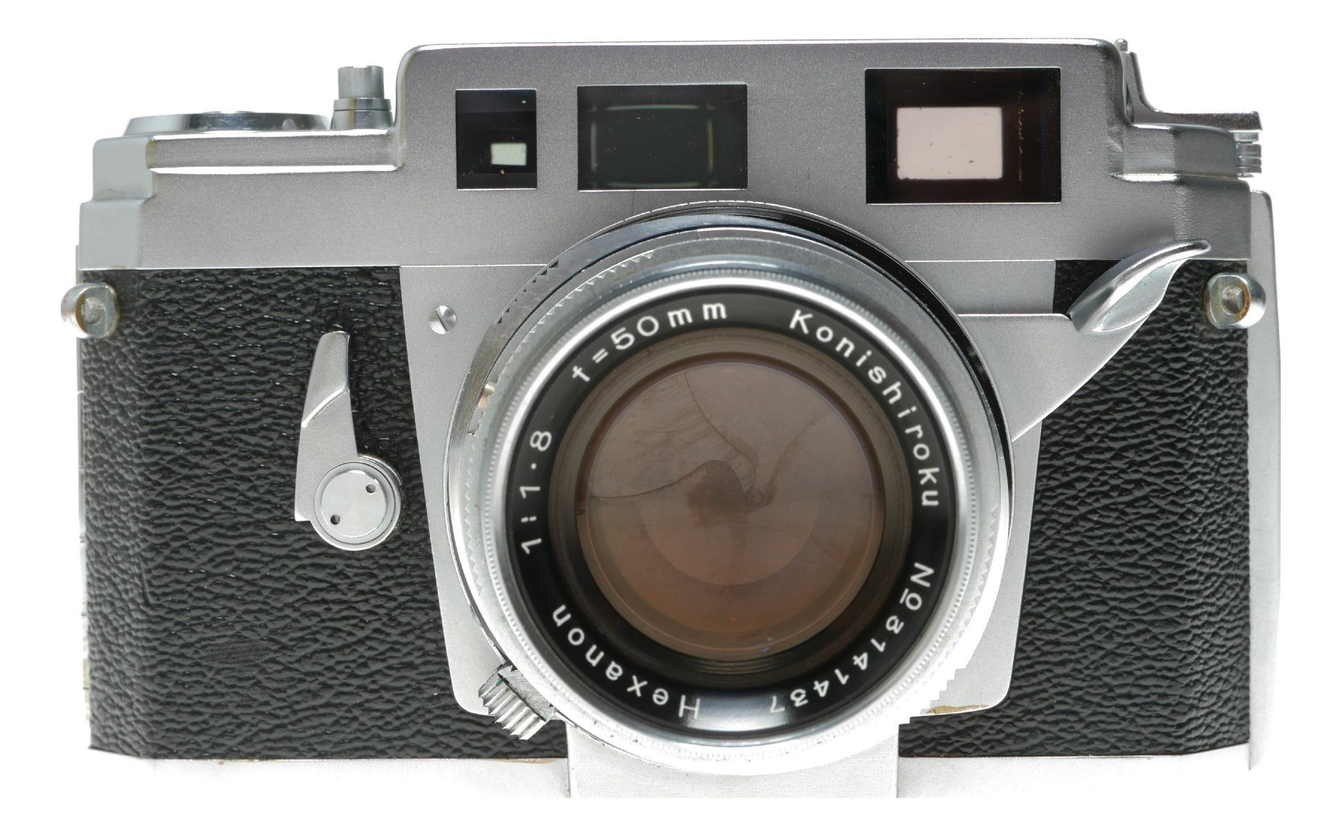 Konica III A Vintage Rangefinder Camera with Hexanon 50mm f/1.8 Lens - View 2