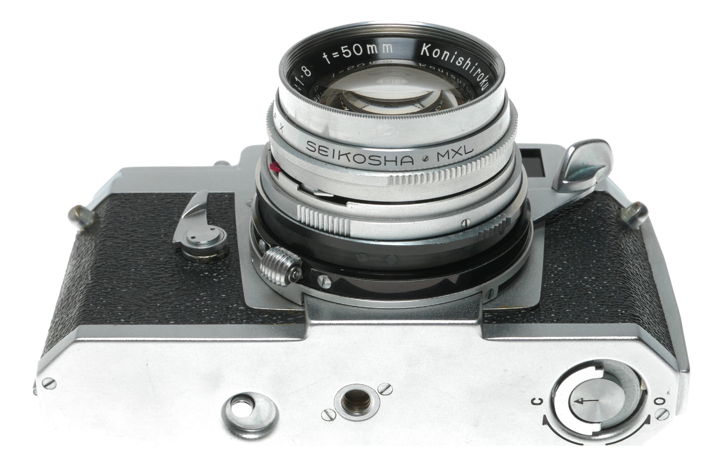 Konica III A Vintage Rangefinder Camera with Hexanon 50mm f/1.8 Lens - View 6