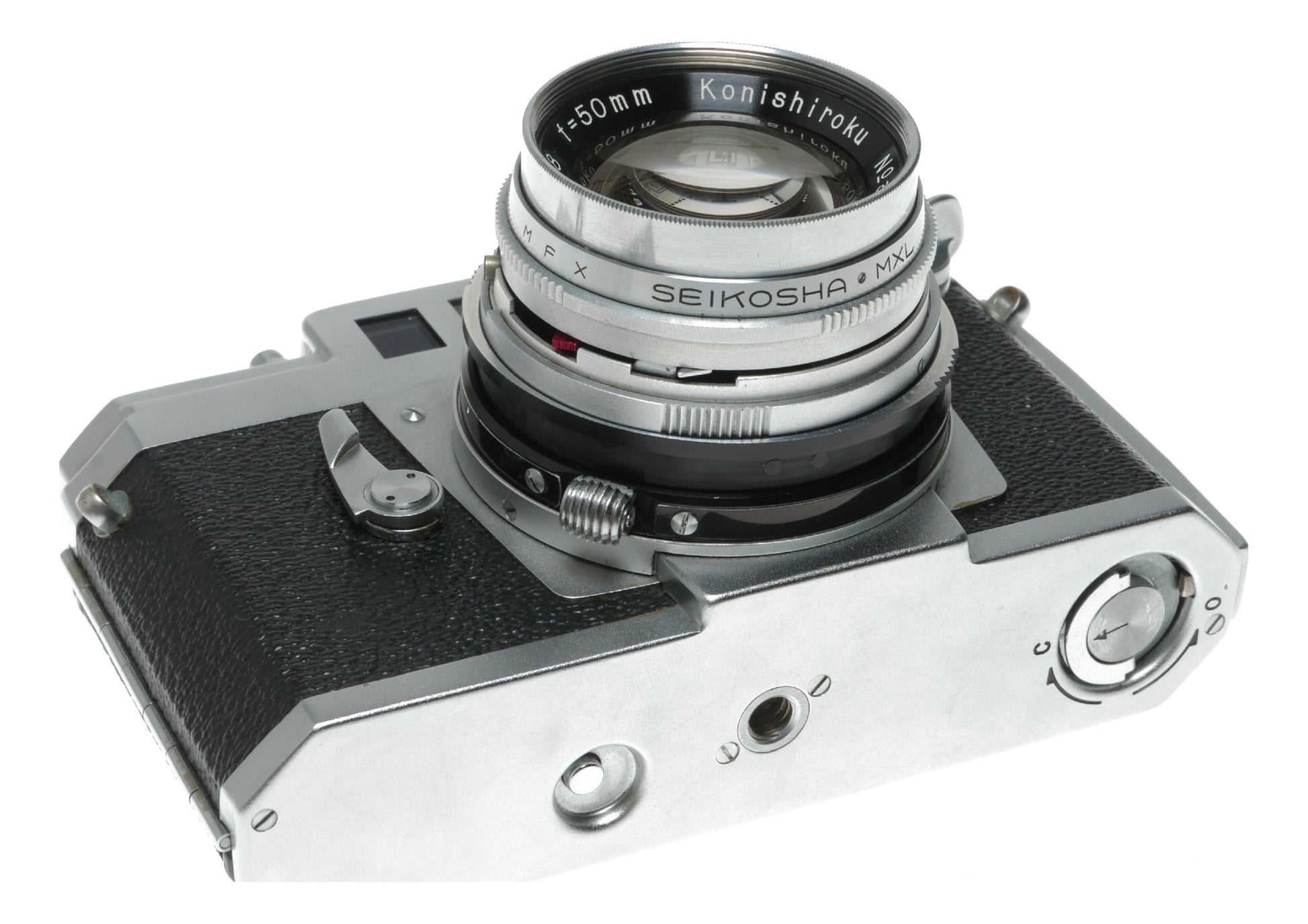 Konica III A Vintage Rangefinder Camera with Hexanon 50mm f/1.8 Lens - View 10