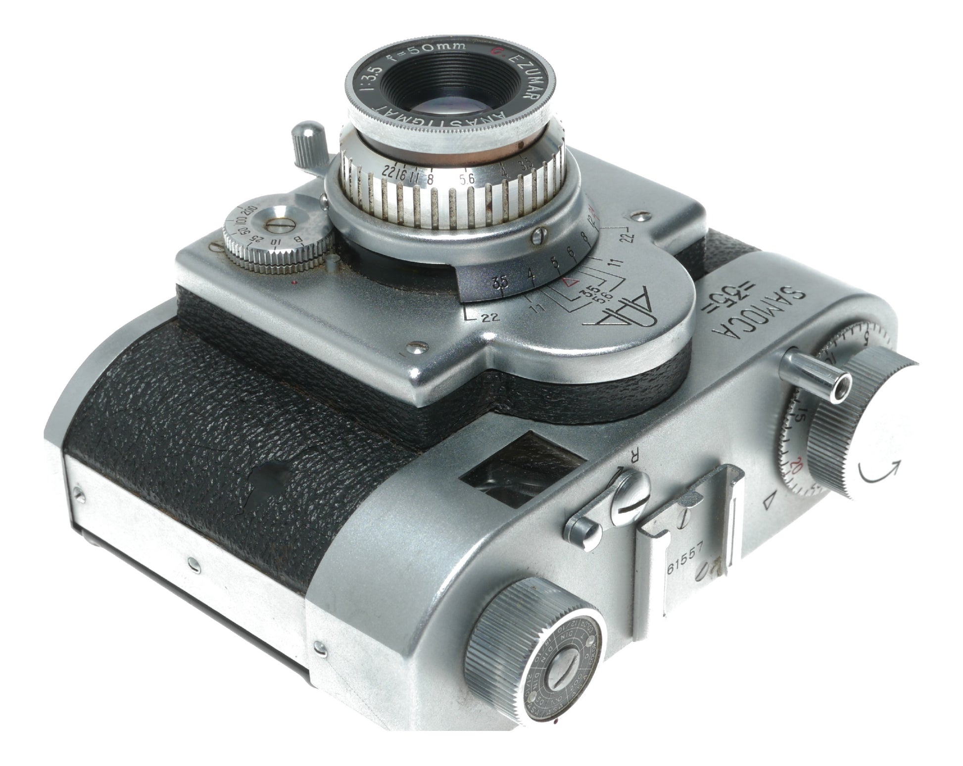 Samoca 35 Vintage Film Camera with Cezumar Anastigmat 50mm f/3.5 Lens - View 2