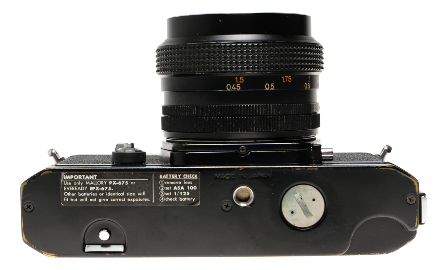 Konica Autoreflex T3 35mm SLR Camera with 50mm Lens - View 6