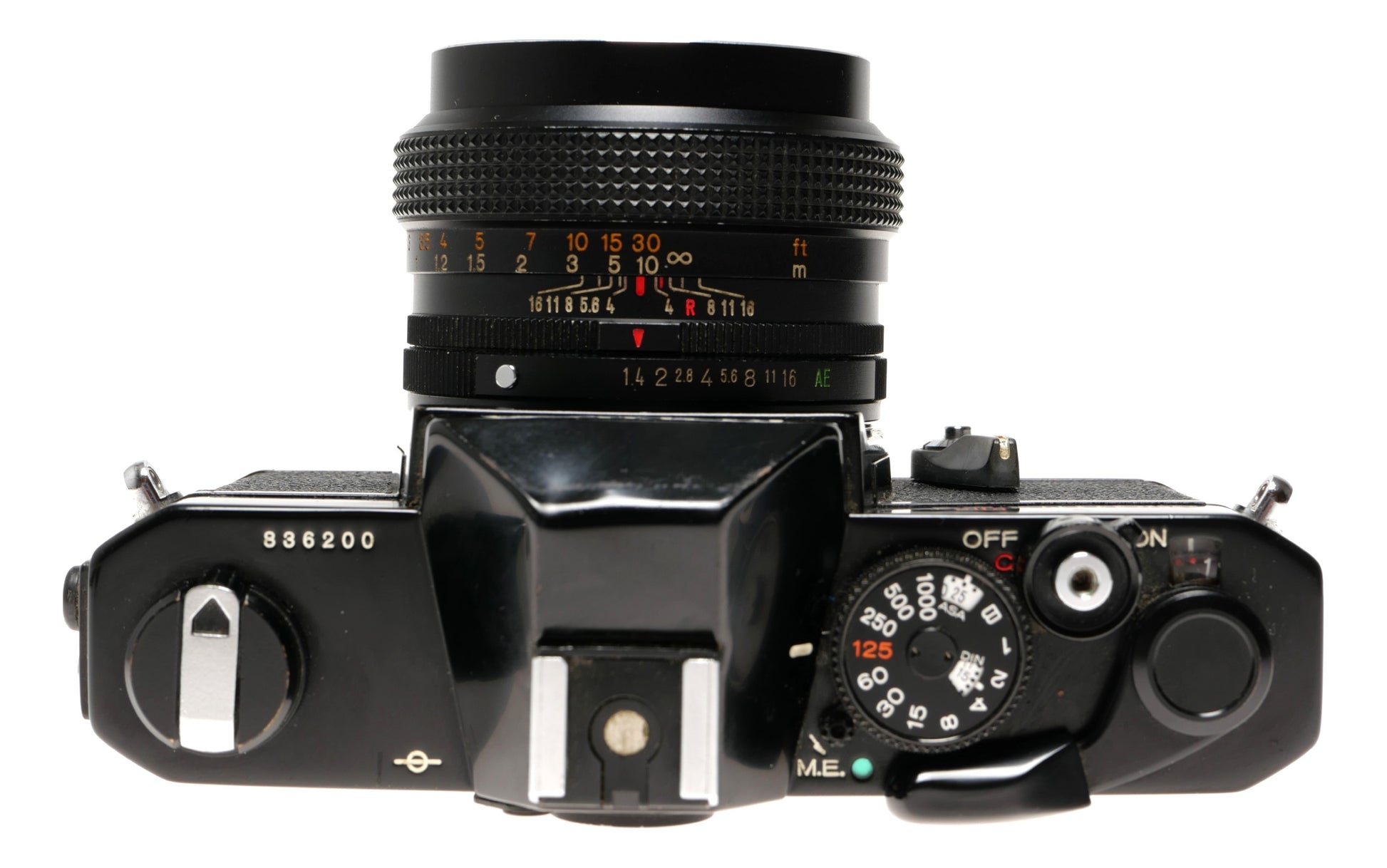 Konica Autoreflex T3 35mm SLR Camera with 50mm Lens - View 7