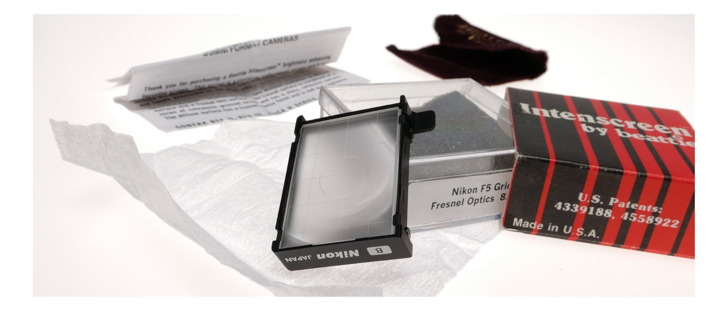 Nikon F5 Grid Fresnel Focusing Screen Beattie - View 7