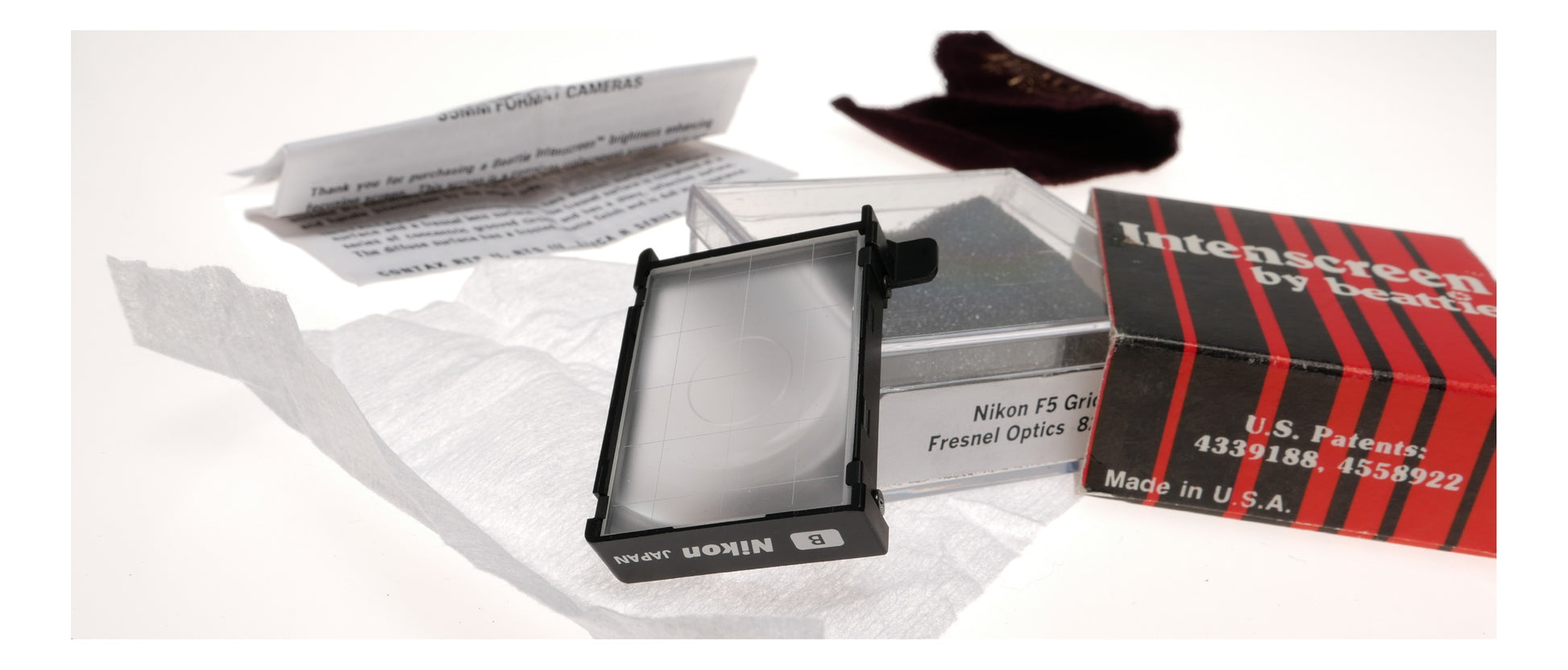 Nikon F5 Grid Fresnel Focusing Screen Beattie - View 7