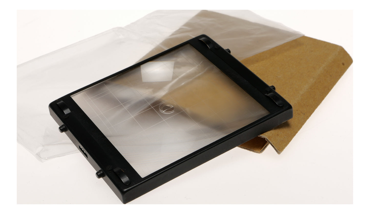 4x5 Large Format Ground Glass Focusing Screen with Grid - View 2