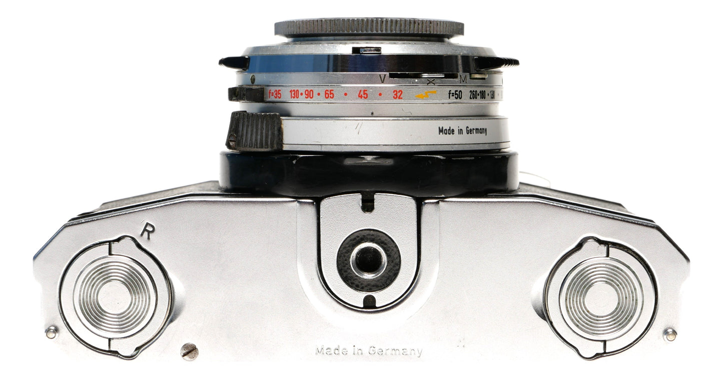 Zeiss Ikon Contaflex S-matic 35mm SLR with Tessar 50mm - View 6