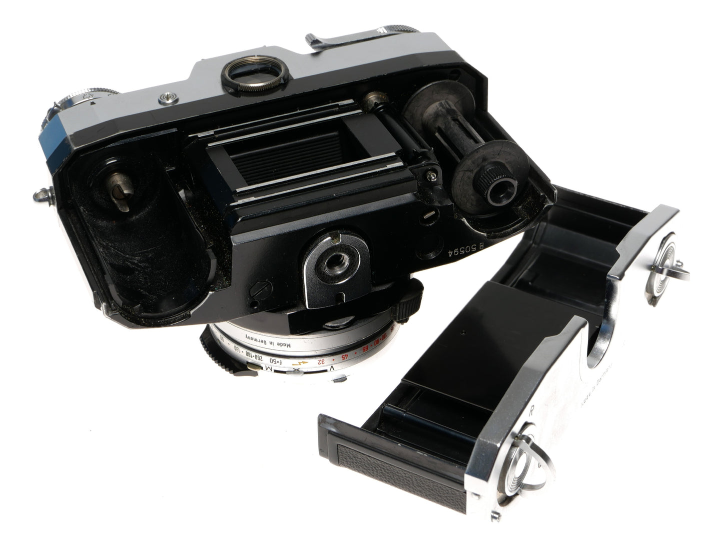 Zeiss Ikon Contaflex S-matic 35mm SLR with Tessar 50mm - View 9