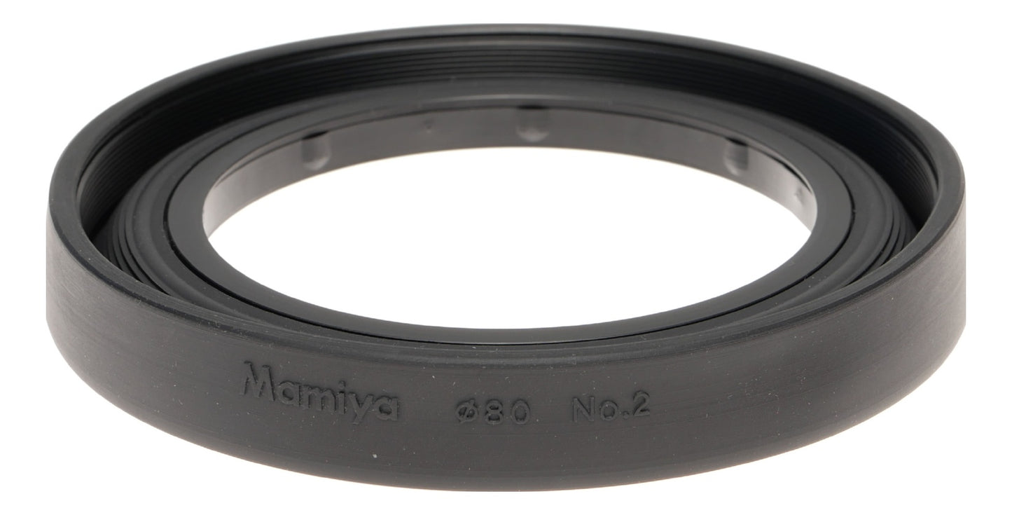 Mamiya Ø80 No.2 Rubber Lens Hood Medium Format