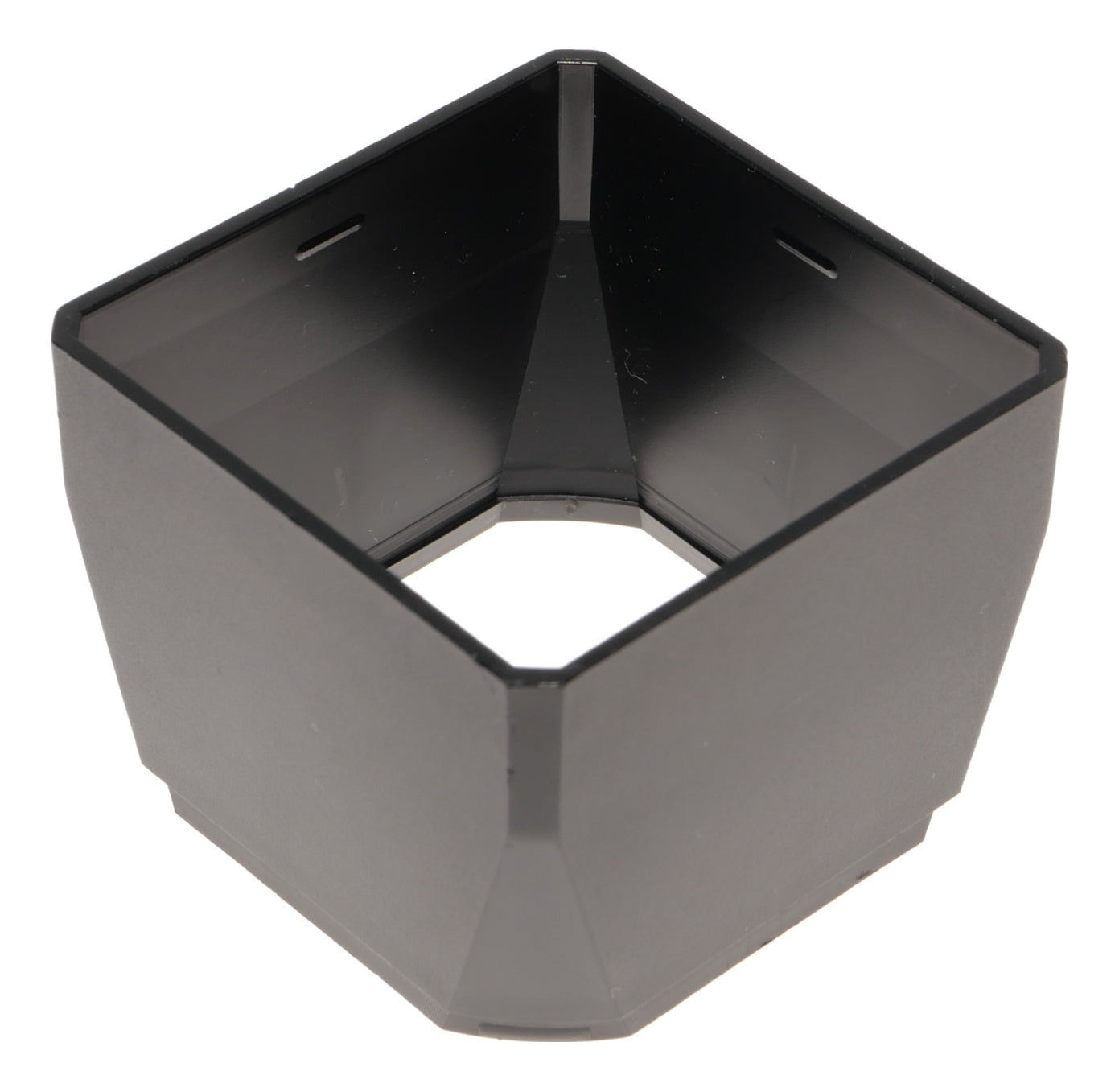 Black Square Plastic Lens Hood Camera Accessory