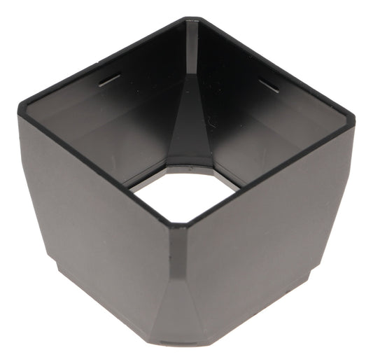 Black Square Plastic Lens Hood Camera Accessory