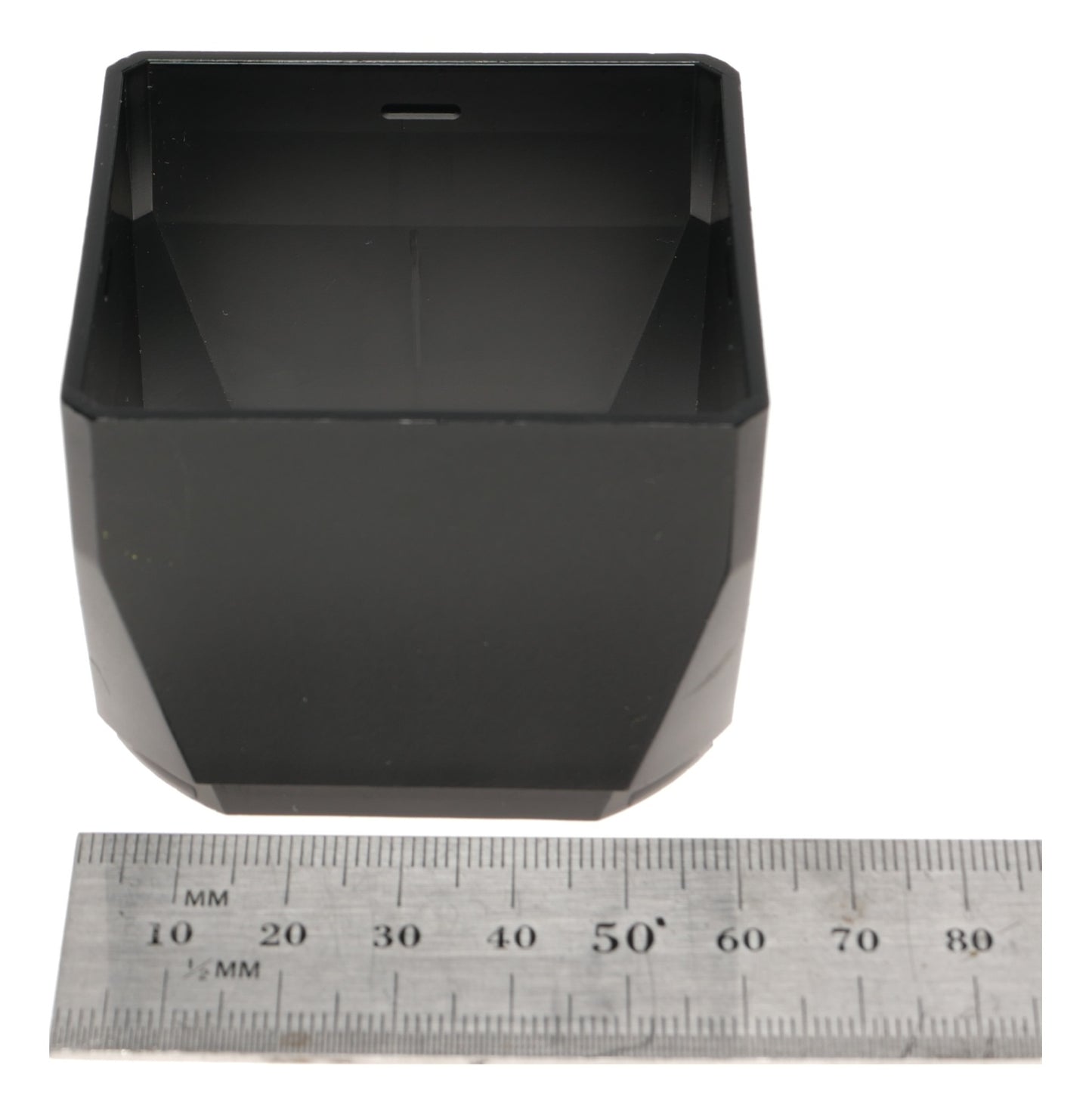 Black Square Plastic Lens Hood Camera Accessory - View 4