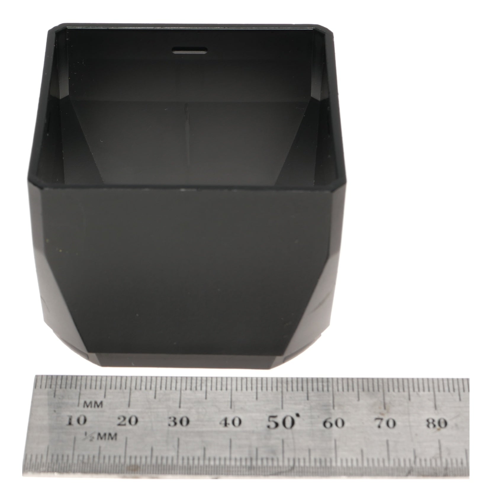 Black Square Plastic Lens Hood Camera Accessory - View 4