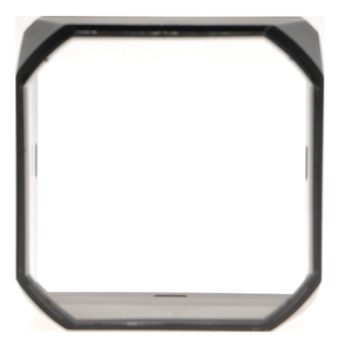 Black Square Plastic Lens Hood Camera Accessory - View 6