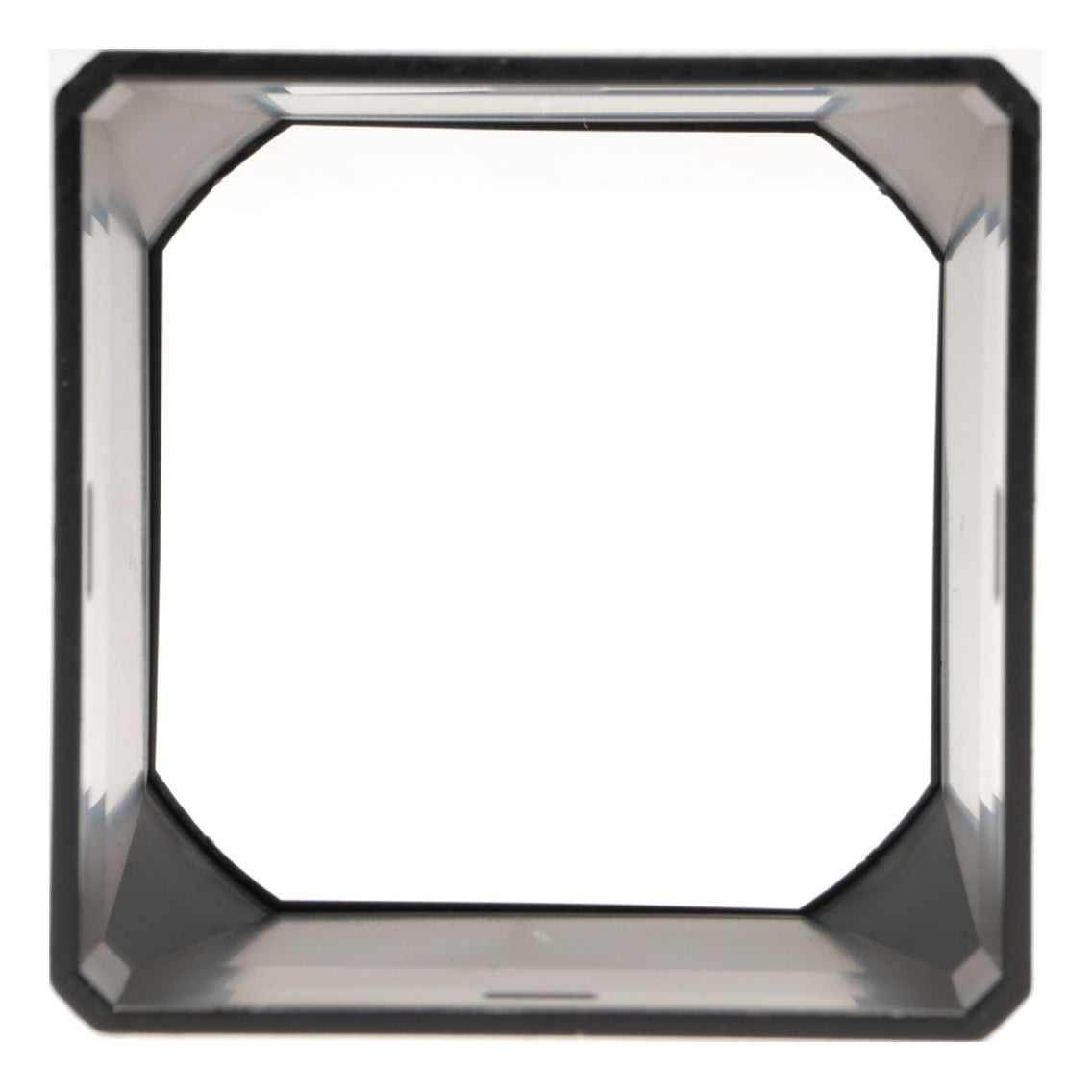Black Square Plastic Lens Hood Camera Accessory - View 7