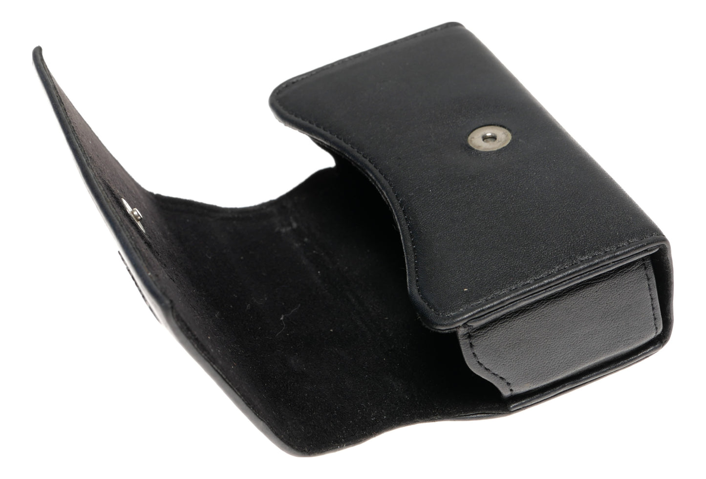 Canon Black Leather Camera Case Pouch - View 3