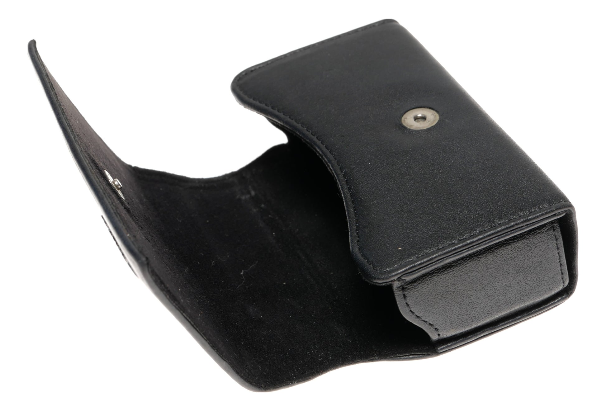 Canon Black Leather Camera Case Pouch - View 3