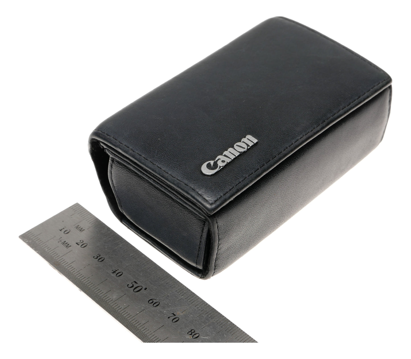 Canon Black Leather Camera Case Pouch - View 6