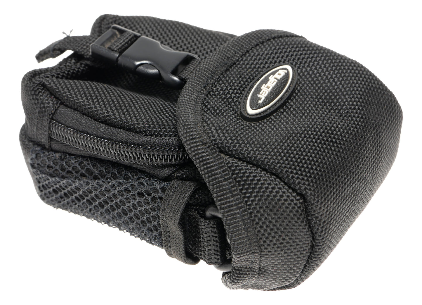 Voyager Black Nylon Camera Pouch Case with Buckle - View 2