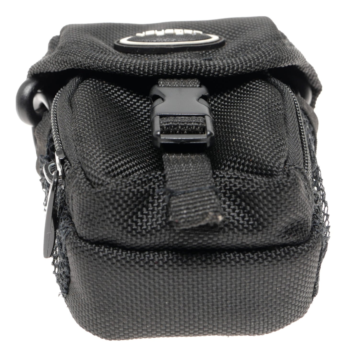 Voyager Black Nylon Camera Pouch Case with Buckle - View 3