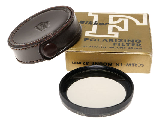 Nikkor 52mm Polarizing Filter with Case