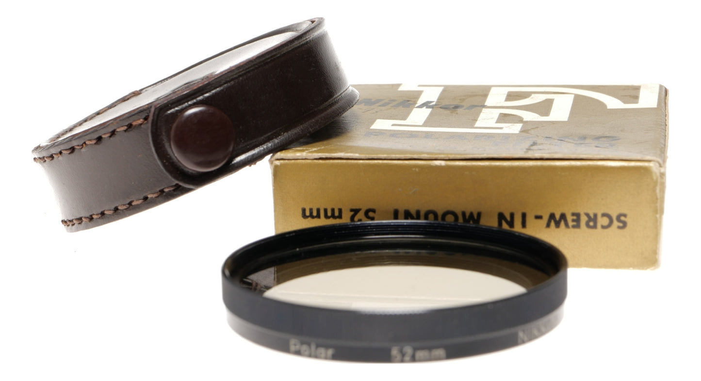 Nikkor 52mm Polarizing Filter with Case - View 2